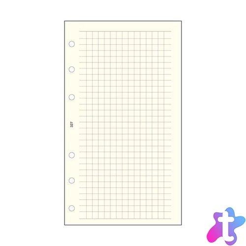 Kalendart Saturnus M327 négyzethálós jegyzetlap gyűrűs naptár kiegészítő