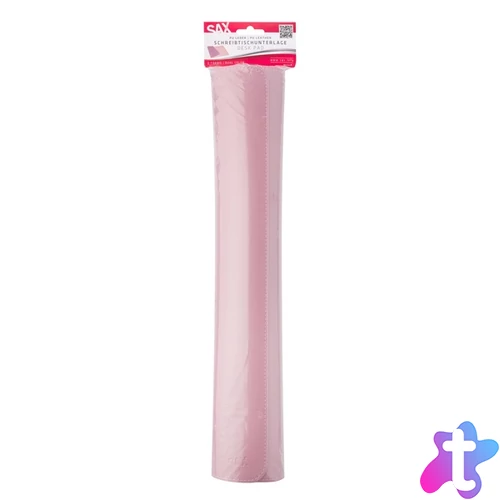 Sax műbőr kétoldalas rózsaszín íróasztal alátét