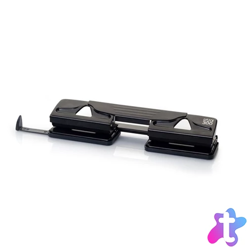 Sax 300 négylyukú fekete lyukasztó