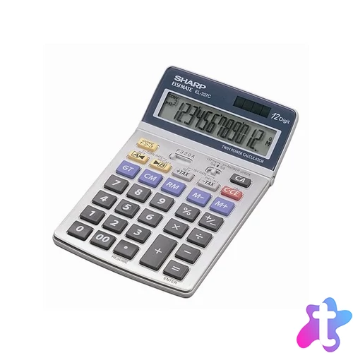 Sharp EL2125C irodai asztali számológép