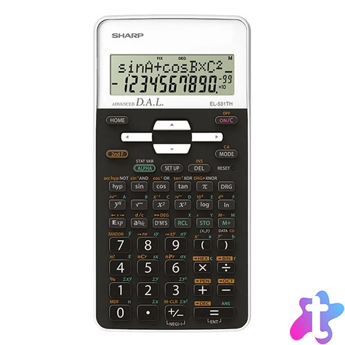 Sharp EL531THBWH 273 funkciós tudományos számológép