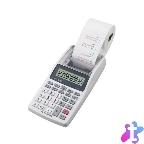 Sharp EL1611V szalagos számológép