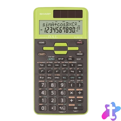 Sharp EL-531TGGR 273 funkciós tudományos számológép