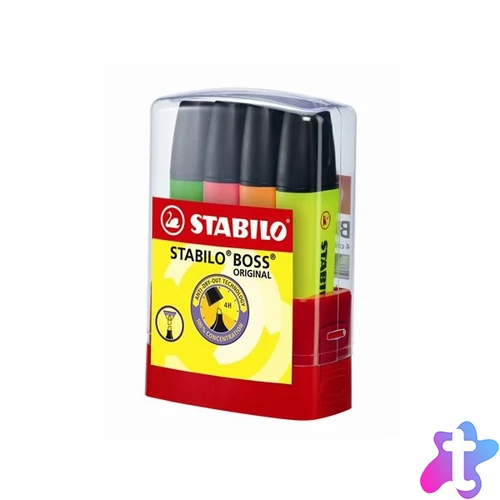 Stabilo BOSS ORIGINAL Parade 4db-os szövegkiemelő készlet