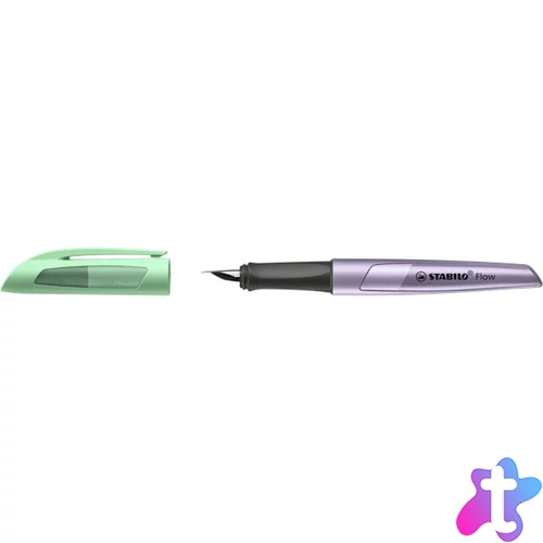 STABILO Flow Cosmetic kék törölhető tintapatronos levendula töltőtoll