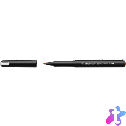 Stabilo Driver 1089 medium piros prémium rostirón