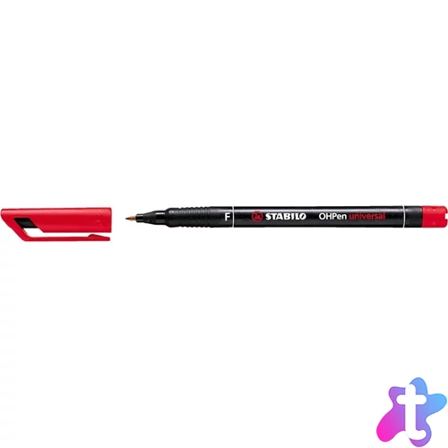 Stabilo OHPen 842 F piros permanent marker