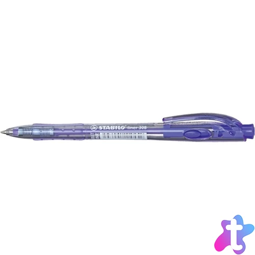 Stabilo Liner 308 lila golyóstoll