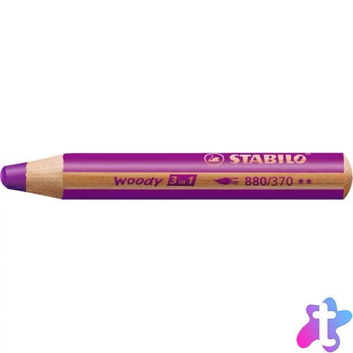 Stabilo Woody lila krétaceruza