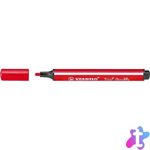 Stabilo Trio Scribbi piros filctoll