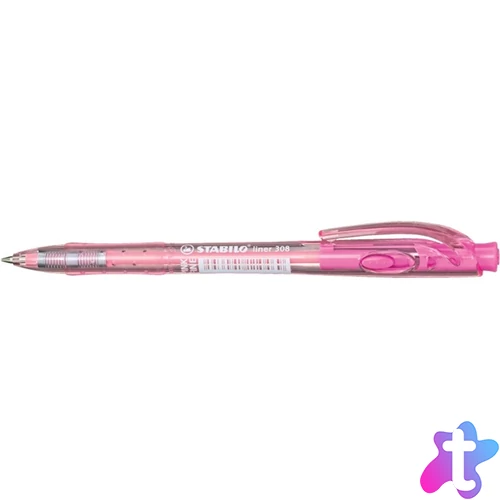 Stabilo Liner 308 rózsaszín golyóstoll