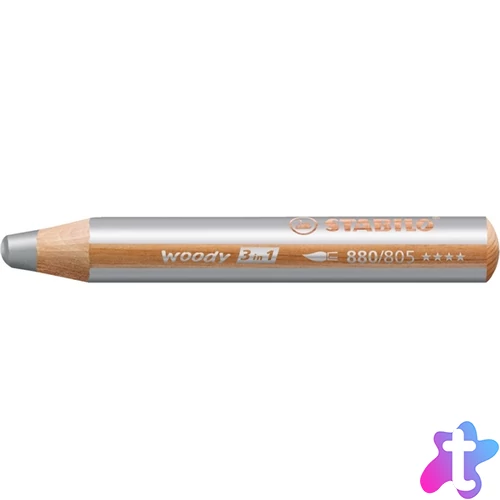 Stabilo Woody 880 ezüst krétaceruza
