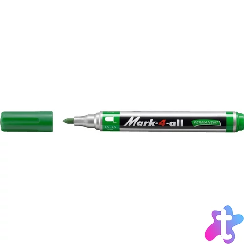 Stabilo Mark-4-All gömbhegyű zöld permanent marker