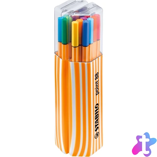 Stabilo Point 88 Twin Pack 20db-os vegyes színű tűfilc készlet