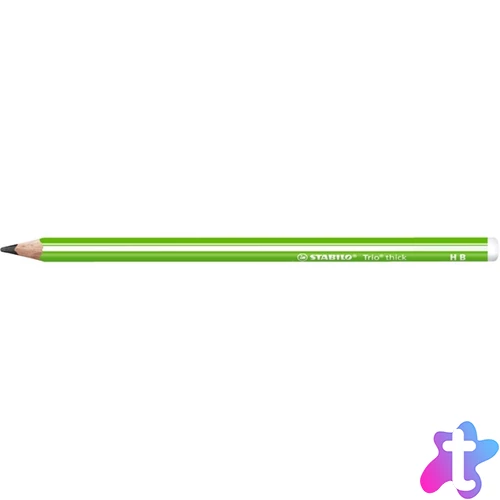 Stabilo Trio thick HB vastag zöld grafitceruza