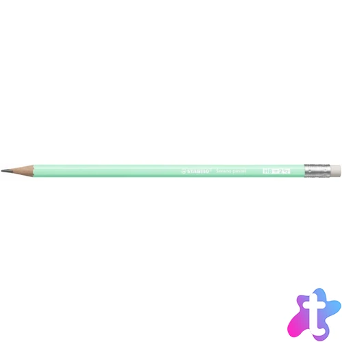 Stabilo Swano HB radíros pasztell zöld grafitceruza