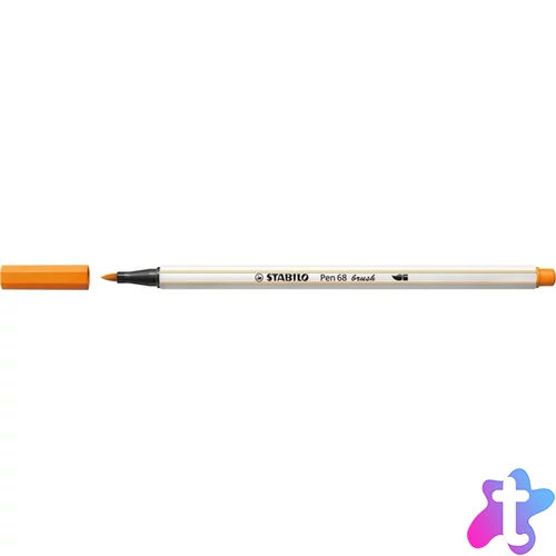 Stabilo Pen 68 brush narancs ecsetfilc
