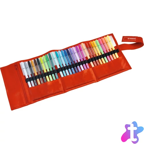 Stabilo Pen 68 textil tartós 30db-os vegyes színű filctoll készlet