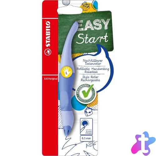 Stabilo EASYoriginal Pastel balkezes ködös kék bliszterben+refill rollerirón