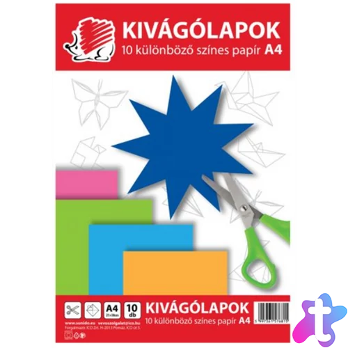 ICO Süni A4 10 lap kivágólap