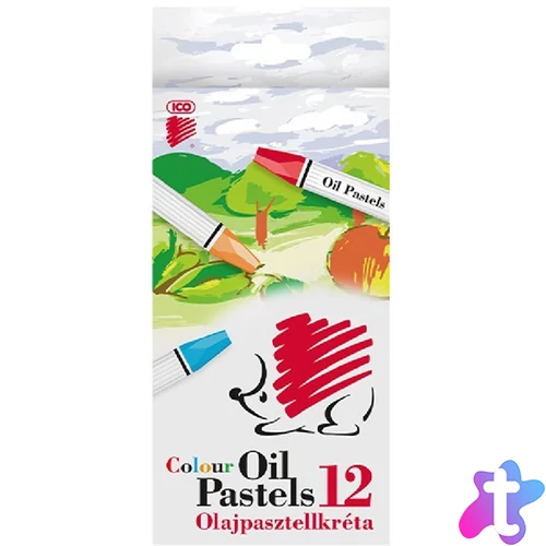 ICO Süni 12db-os vegyes színű olajpasztell készlet