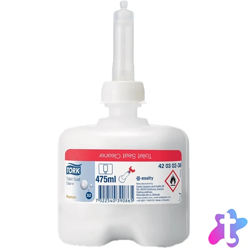 Tork 420302 Prémium S2 475 ml átlátszó fertőtlenítő ülőketisztító folyadék