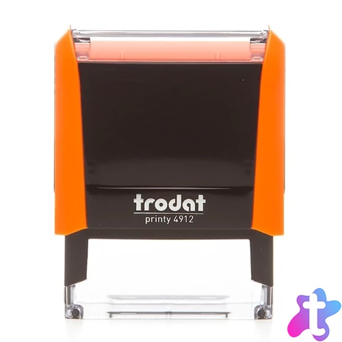 Trodat 4912 Printy 4.0 neon narancs bélyegző
