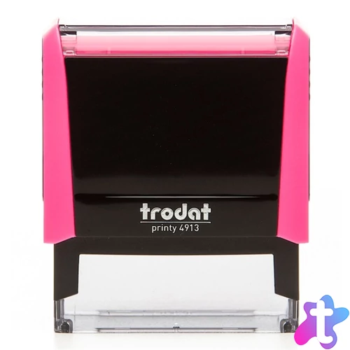 Trodat 4913 Printy 4.0 neon pink bélyegző