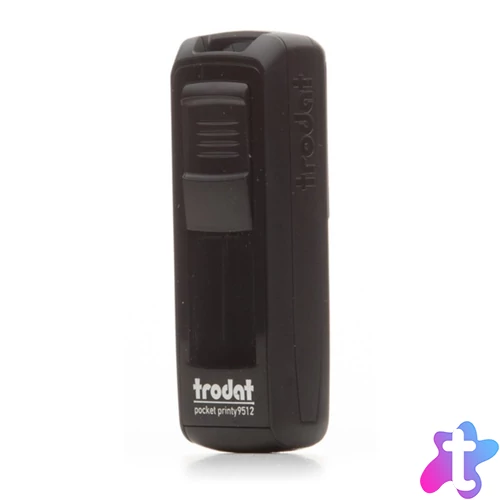 Trodat Pocket Printy 9512 fekete bélyegző