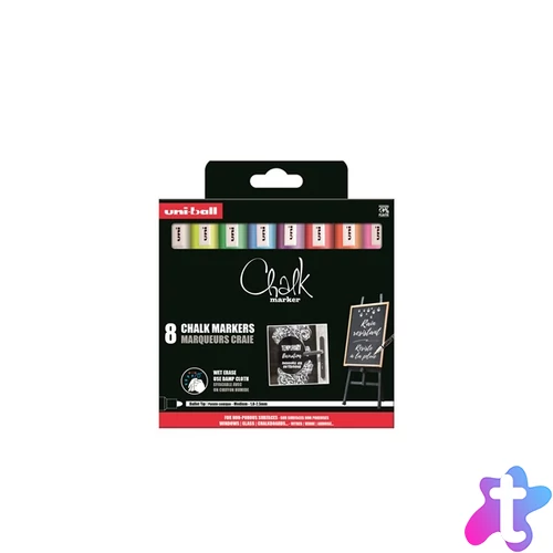 Uni PWE-5M 8 db-os folyékony kréta készlet