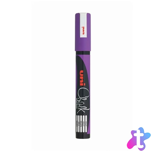 Uni Chalk PWE-5M lila folyékony krétafilc