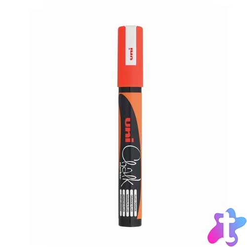 Uni Chalk PWE-5M fluor narancs folyékony krétafilc