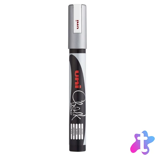 Uni Chalk PWE-5M ezüst folyékony krétafilc