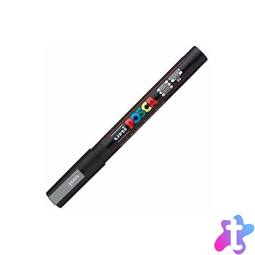 Uni POSCA PC-3M ezüst marker