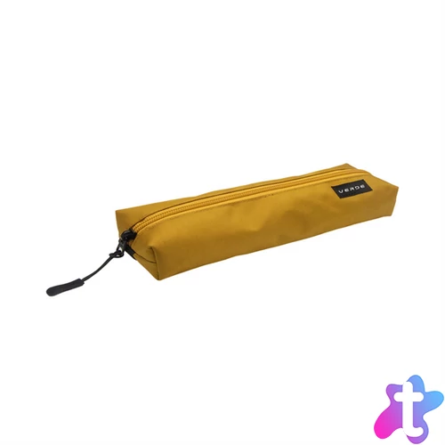 Verde gumiszalagos sárga tolltartó