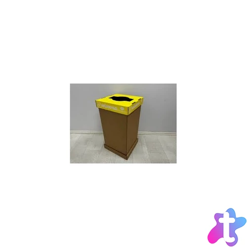 Wanapack 50 l szelektív műanyagos szemetes sárga tető + palást + alj