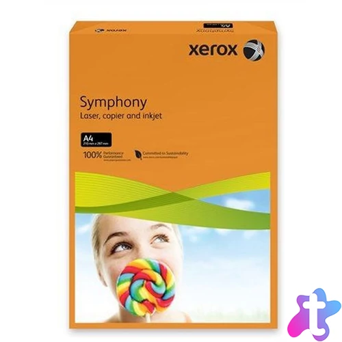 Xerox Symphony A4 80g intenzív narancs másolópapír