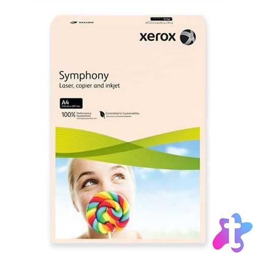 Xerox Symphony A4 80g pasztell lazac másolópapír