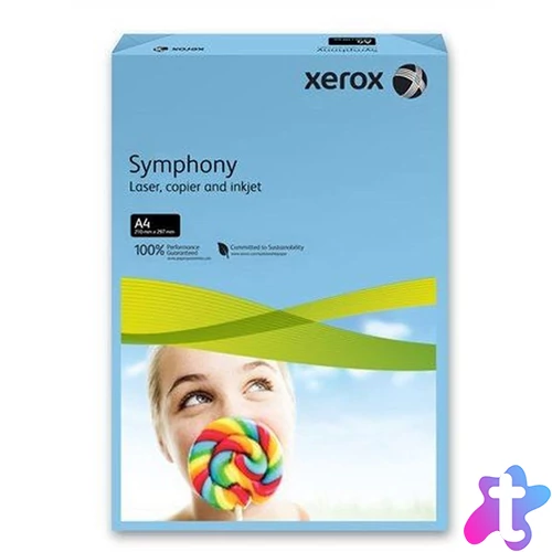 Xerox Symphony A4 160g intenzív kék másolópapír