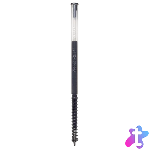 Zebra F 0,7mm fekete golyóstoll betét