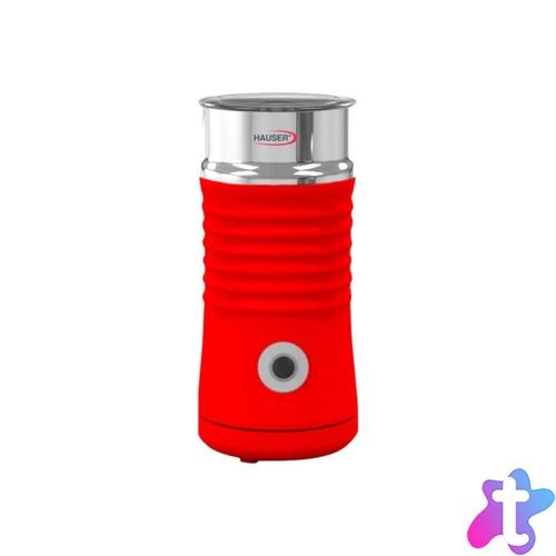HAUSER MF-240R tejhabosító, 400 W, max 240 ml kapacitás, automata rendszer, tapadásmentes felület, piros