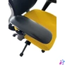 Kép 4/5 - Aarven, Fekete/Sárga, 4D kartámasz, Deréktámasz, irodai szék