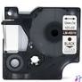 Kép 2/3 - Utángyártott DYMO D1 45010 12mm x 7 m átlátszó-fekete 45010  #S0720500