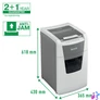 Kép 2/5 - Leitz IQ AutoFeed Office 150 P4 Pro automata iratmegsemmisítő