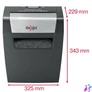 Kép 3/3 - Rexel Momentum X308 konfetti iratmegsemmisítő ; 2104570EU