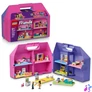Kép 4/7 - LEGO® Friends Kreatív, bőröndalakú babaház 42697
