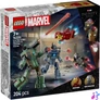 Kép 1/7 - LEGO® | Marvel Vasember és Hadigép vs. Hammer-drónok, építőjáték 76320