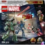 Kép 3/7 - LEGO® | Marvel Vasember és Hadigép vs. Hammer-drónok, építőjáték 76320