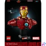 Kép 4/7 - LEGO® | Marvel Vasember MK4 mellszobor, megépíthető modell felnőtteknek, minifigurával 76327