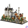 Kép 7/7 - LEGO® Architecture Neuschwanstein kastély, gyűjthető modellkészlet felnőtteknek 21063